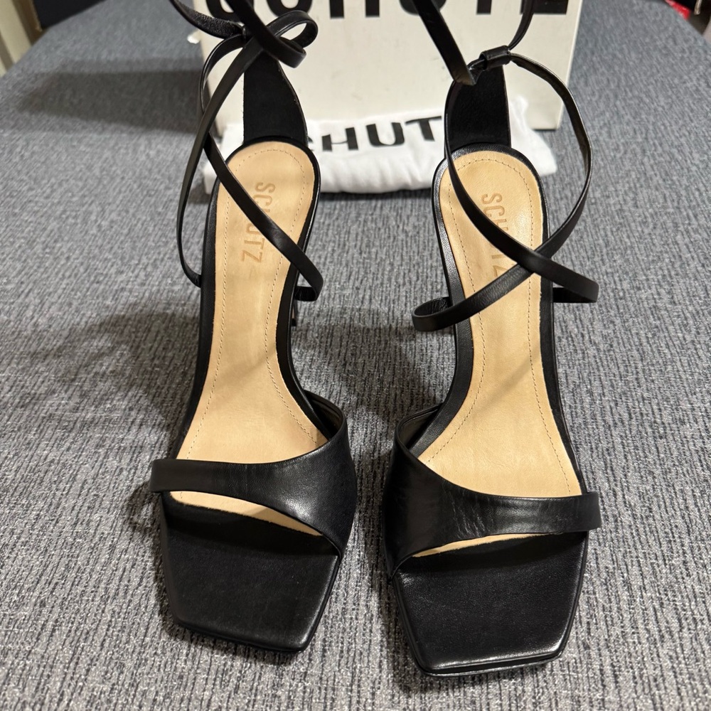 Schutz Bryce Wrap Around Heels